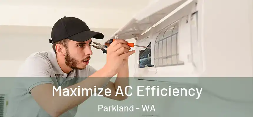  Maximize AC Efficiency Parkland - WA