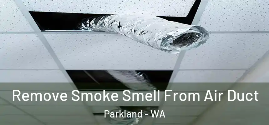 Remove Smoke Smell From Air Duct Parkland - WA